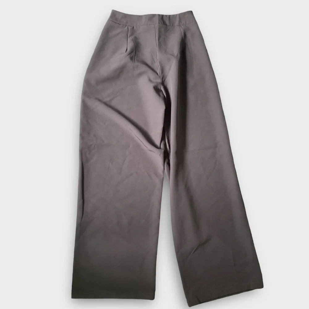 NWT Forever 21 Wide Leg Trouser Pant - Picture 4 of 7